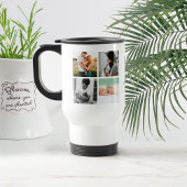 Modern Familie fotocollage instagram monogram Reisbeker