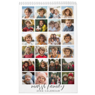 Modern Family 24 Foto - zwart wit minimaal Kalender