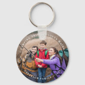 Modern Family 2 foto Uniek gepersonaliseerd Afbeel Sleutelhanger (Voorkant)