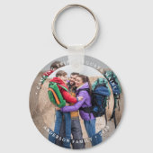 Modern Family 2 foto Uniek gepersonaliseerd Afbeel Sleutelhanger (Achterkant)