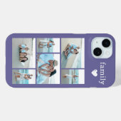 Modern Family 6 Foto Paars Case-Mate iPhone Case (Achterkant (horizontaal))