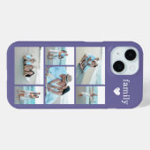 Modern Family 6 Foto Paars Case-Mate iPhone Case (Achterkant (horizontaal))