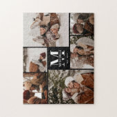 Modern Family 6 Photo Collage Black Keepsake Legpuzzel (Verticaal)