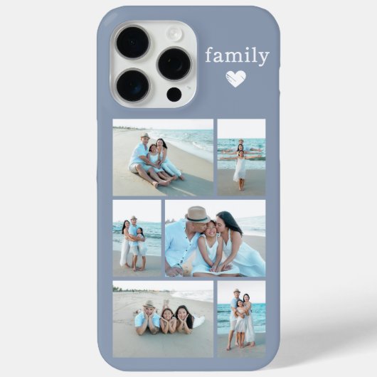 Modern Family 6 Stof Blauwblauw Case-Mate iPhone Case (Achterkant)