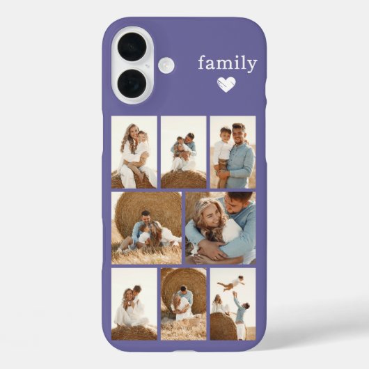 Modern Family 8 Foto Paars Case-Mate iPhone Case (Achterkant)