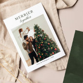 Modern Family Fotoscript Kerst Wenskaart