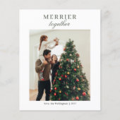 Modern Family Fotoscript Kerst Wenskaart (Voorkant)