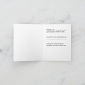 Modern Family Gender Aankondiging Jongen Kaart (Binnen)