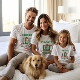 Modern Family Matching Elf Squad Kerstmis T-shirt