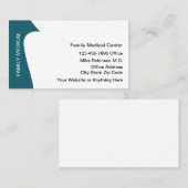 Modern Family Medical Practice  Visitekaartje (Voorkant / Achterkant)
