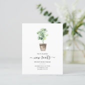 Modern Family Moving Aankondiging (Staand voorkant)