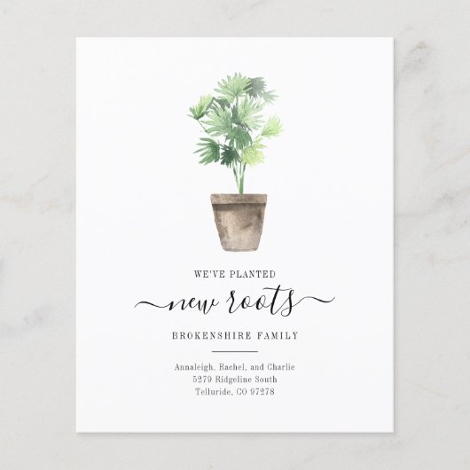 Modern Family Moving Aankondiging (Voorkant)