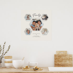 Modern Family Multi Foto Collage Galerij Poster