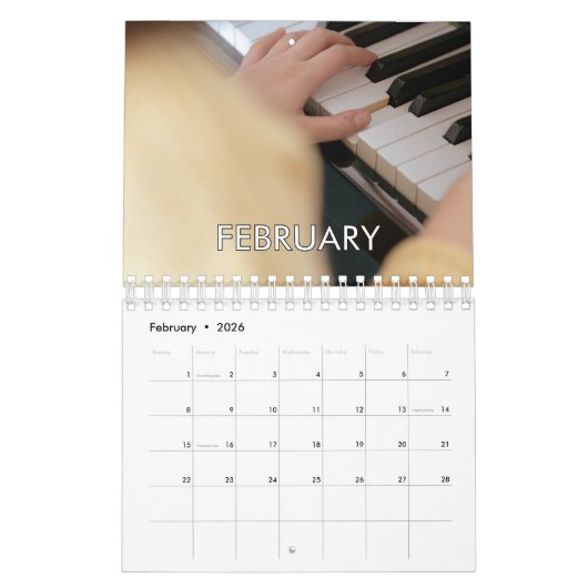 Modern Family Photo Holiday Gift Kalender (Feb 2026)