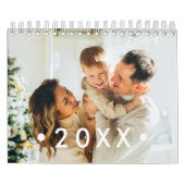 Modern Family Photo Holiday Gift Kalender (Hoes)