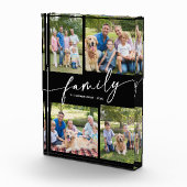 Modern Family Photos Collage Script Keepsake Fotoblokken (Rechts)