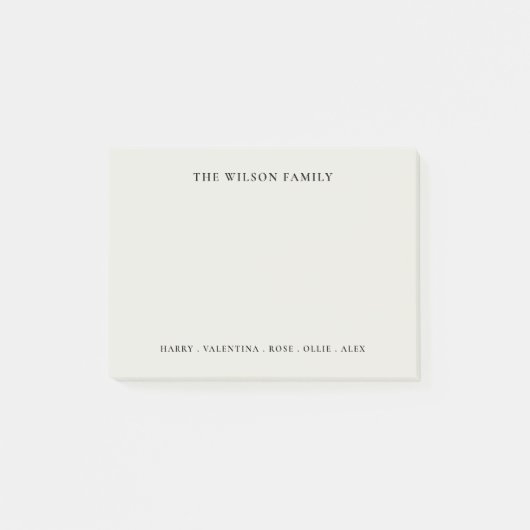 Modern Family Post-it® Notes (Voorkant)