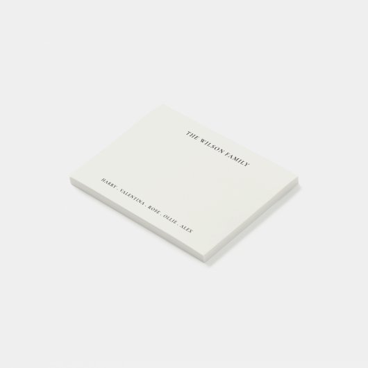 Modern Family Post-it® Notes (Schuin)