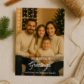 Modern Family Season's Greetings Holiday Kaart