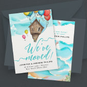 Modern Fantasy verhuizen naar huis Nieuw adres Wat Aankondiging