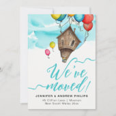 Modern Fantasy verhuizen naar huis Nieuw adres Wat Aankondiging (Voorkant)