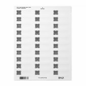 MODERN FARMHOUSE BLACK EN WITTE TEGEL ETIKET (Full Sheet)