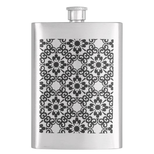 MODERN FARMHOUSE BLACK EN WITTE TEGEL FLACON (Voorkant)