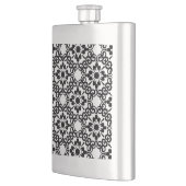 MODERN FARMHOUSE BLACK EN WITTE TEGEL FLACON (Links)
