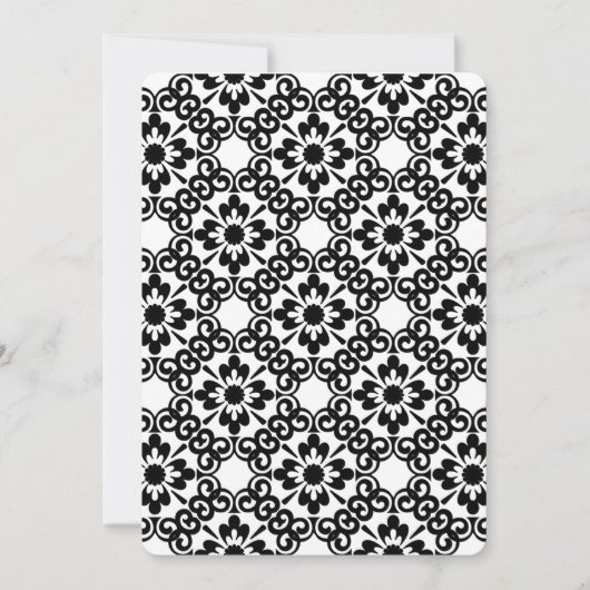 MODERN FARMHOUSE BLACK EN WITTE TEGEL KAART (Voorkant)