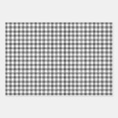 Modern Farmhouse Charm Black White Pset Inpakpapier Vel (Voorkant 2)