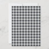 Modern Farmhouse| Foto van Black Gingham met kerst (Achterkant)