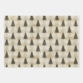 Modern Farmhouse Holiday Inpakpapier Vel (Voorkant)