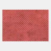 Modern Farmhouse-kerstsnoepriet Inpakpapier Vel (Voorkant 3)