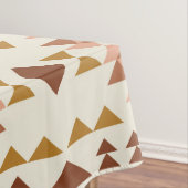 Modern Farmhouse Rustic Terracotta Geometric Art Tafelkleed (Voorbeeld)