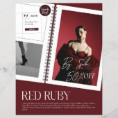 Modern Fashion Boutique  Flyer (Voorkant)