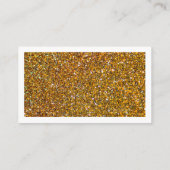 Modern Faux Gold | Aangepast Christelijk glitter Visitekaartje (Achterkant)