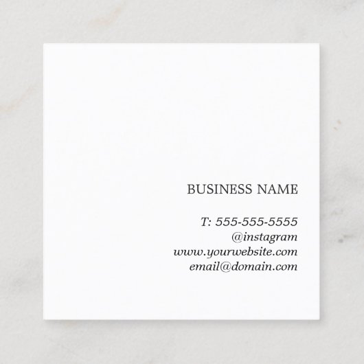 Modern Faux Gold Blue Heart Coupon (Achterkant)