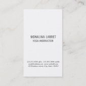 Modern Faux Gold Foil Mandala Mehendi Pattern Visitekaartje (Achterkant)