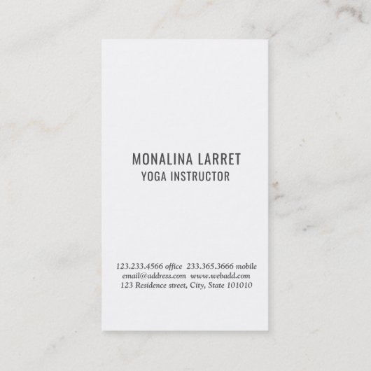 Modern Faux Gold Foil Mandala Mehendi Pattern Visitekaartje (Achterkant)