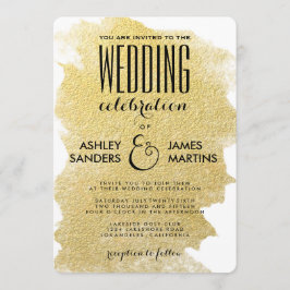 MODERN FAUX GOLD KAART