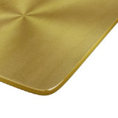 Modern Faux Gold Radiaal Patroon Snijplank (Hoek)