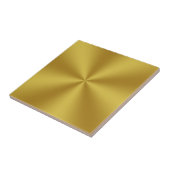 Modern Faux Gold Tegeltje (Zijkant)