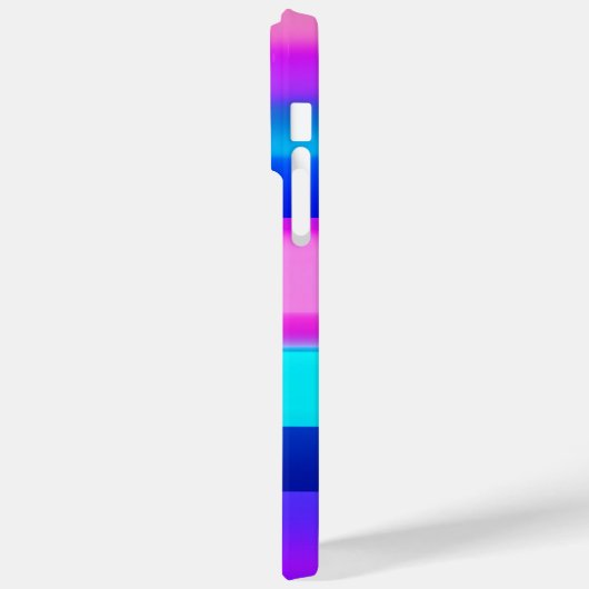 Modern Faux Iridescent / iPhone Case (Achterkant / Links)