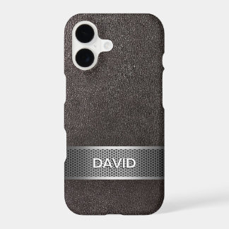 Modern Faux-leder en -staalgordel - Aangepaste naa