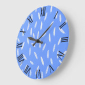 Modern Feathers Luxe Boho Collectie Grote Klok (Hoek)