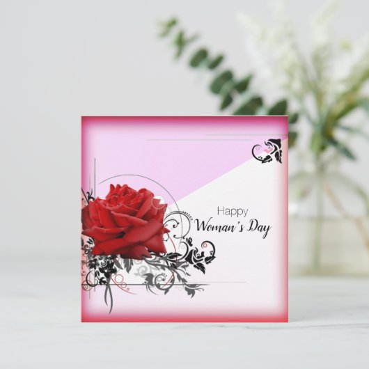 Modern Feestdagenkaart (Staand voorkant)