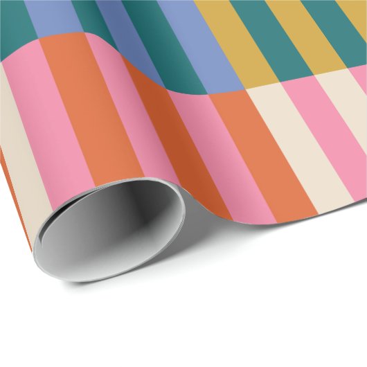 Modern feestelijk geruit inpakpapier (Rol Hoek)