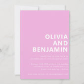 Modern fel roze oude typografie kaart (Voorkant)