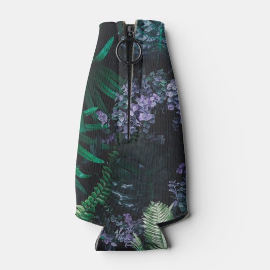 Modern felle paarse gordelneonbachelorette flesjeskoeler (Achterkant)