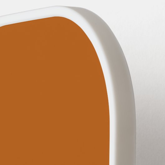 Modern Feminine Terracotta Script - Aangepaste naa Pickleball Paddle (Links Detail)